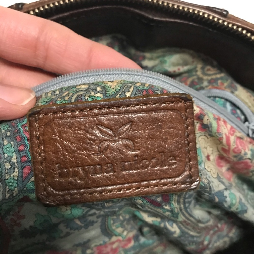 Brown leather bag - Picture 2 of 4